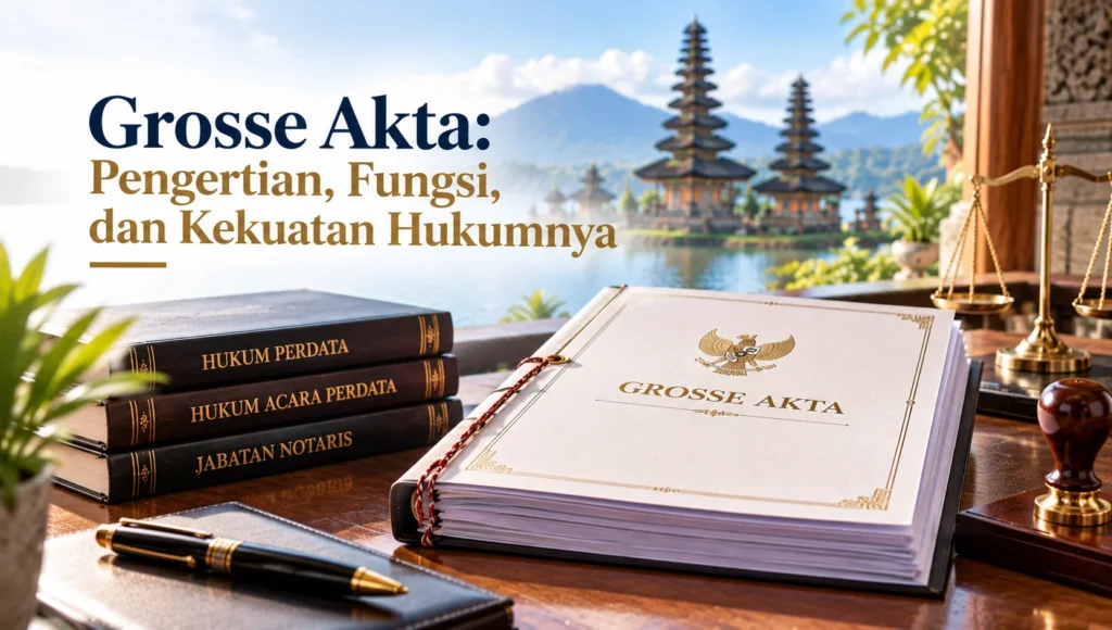 Grosse Akta: Pengertian, Fungsi, dan Kekuatan Hukumnya