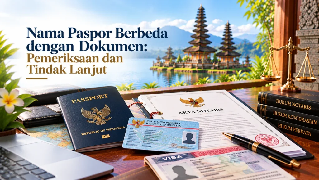 Nama Paspor Berbeda dengan Dokumen: Pemeriksaan dan Tindak Lanjut